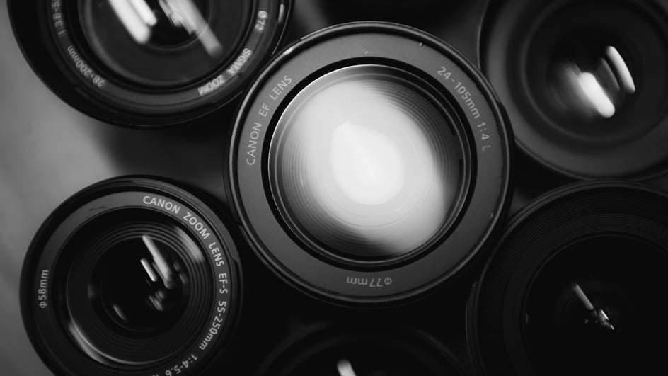  Camera lenses for focal length