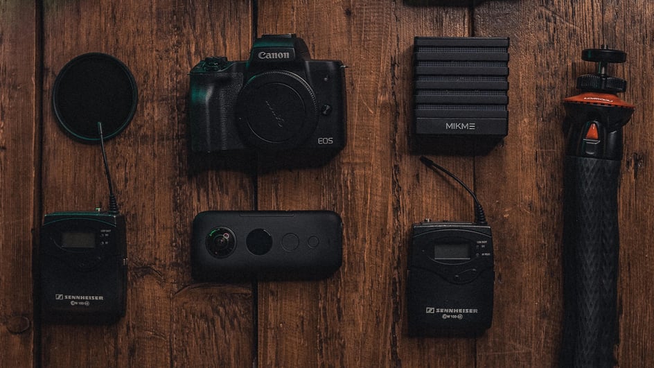  A YouTube starter pack with camera accessories