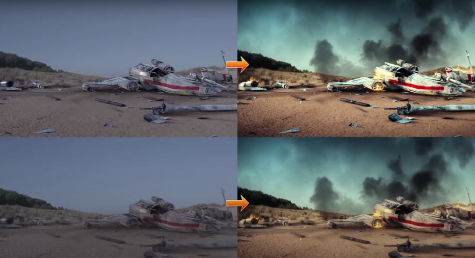 Compositing example 